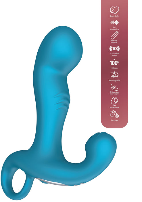 Stimulateur prostatique vibrant Bluespot 10 x 3.5cm