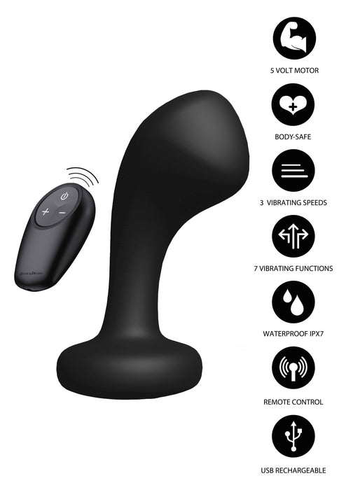 Stimulateur prostatique vibrant Bullshead 9 x 4.3cm