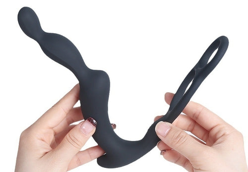 Stimulateur Prostatique Vibrant Dobble 16.5 x 2.8cm