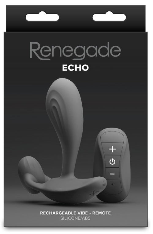 Stimulateur prostatique vibrant Echo 9 x 3.2cm