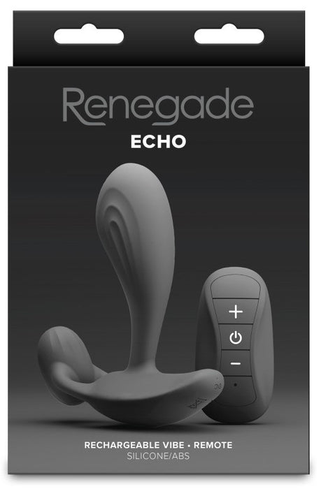 Stimulateur prostatique vibrant Echo 9 x 3.2cm