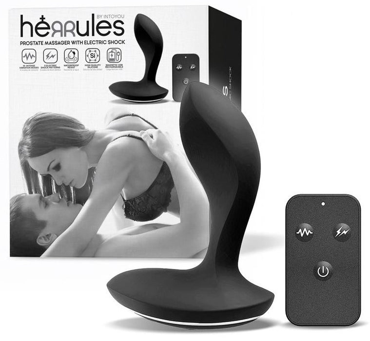 Stimulateur Prostatique Vibrant Électro Herrules 9 x 3.1cm
