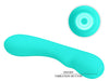 Stimulateur Prostatique Vibrant Matt 15 x 4cm Turquoise