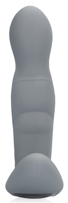 Stimulateur Prostatique Vibrant Rotatif Gothamey 11.5 x 3.4cm Gris