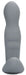 Stimulateur Prostatique Vibrant Rotatif Gothamey 11.5 x 3.4cm Gris
