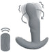 Stimulateur Prostatique Vibrant Rotatif Gothamey 11.5 x 3.4cm Gris