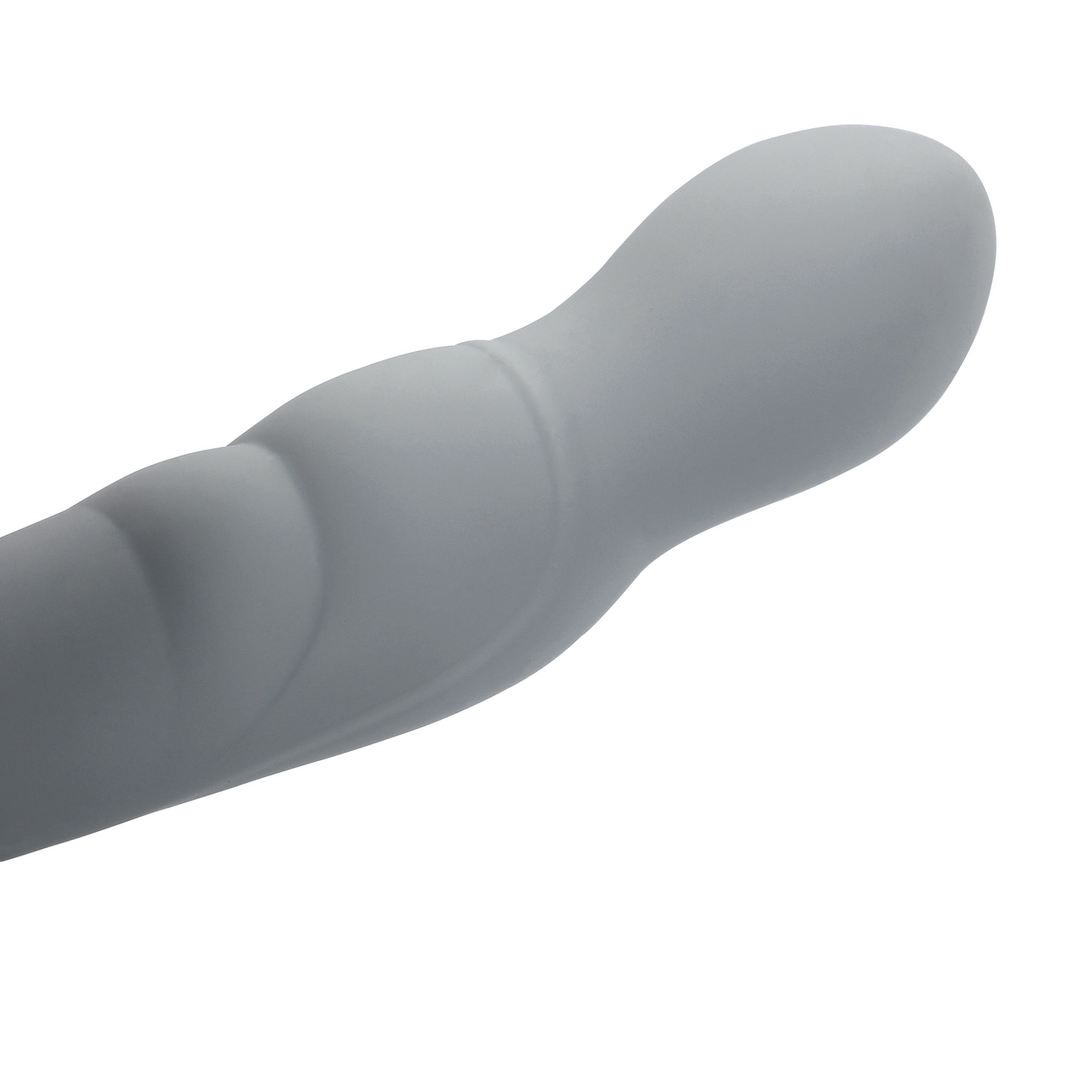 Stimulateur Prostatique Vibrant Rotatif Gothamey 11.5 x 3.4cm Gris