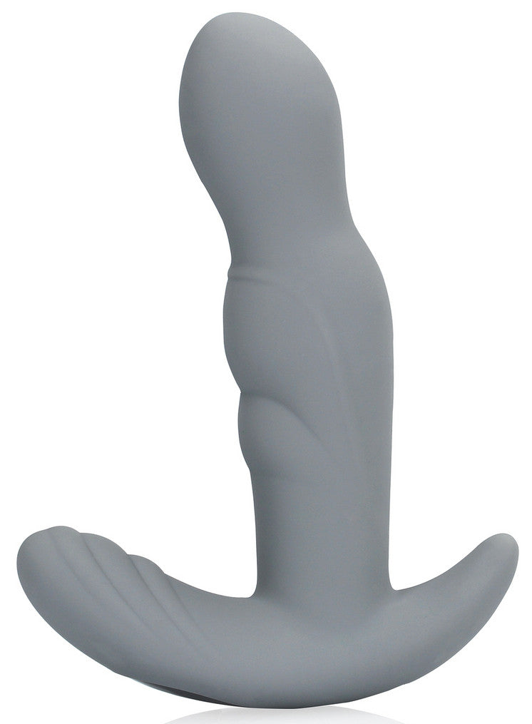 Stimulateur Prostatique Vibrant Rotatif Gothamey 11.5 x 3.4cm Gris