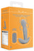 Stimulateur Prostatique Vibrant Rotatif Gothamey 11.5 x 3.4cm Gris