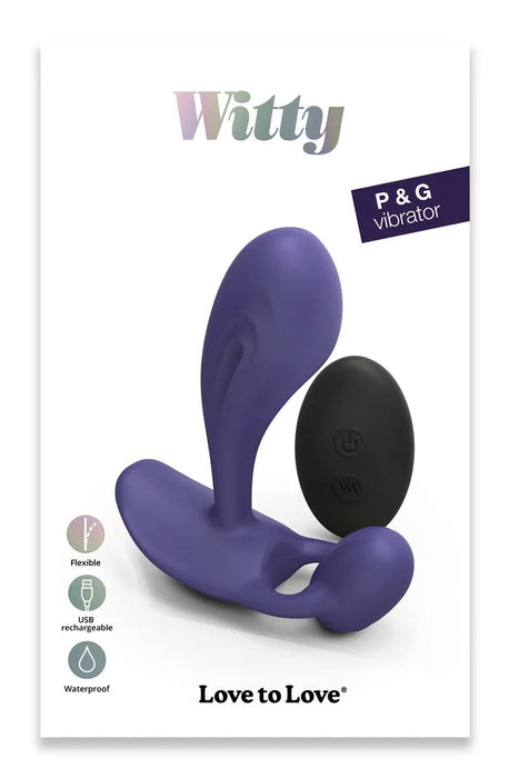 Stimulateur prostatique vibrant Witty 9 x 3.1cm