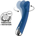 Stimulateur Spinning G-Spot 1 - 11 x 3.5cm Bleu