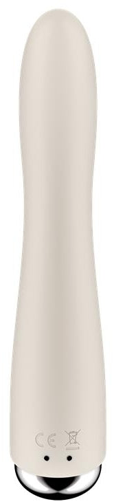 Stimulateur Spinning Vibe 1 - 11 x 3cm Crème