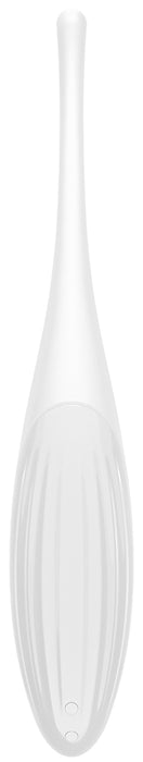 Stimulateur Twirling Joy Satisfyer 17cm Blanc
