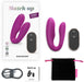 Stimulateur vibrant pour couple MATCH UP Love to Love Fuchsia
