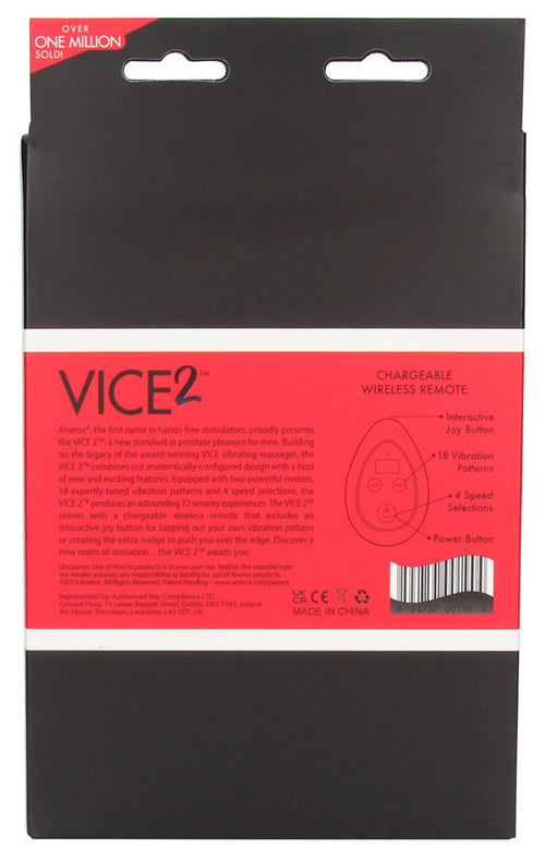 Stimulateur vibrant Vice 2 - 11 x 3.2cm