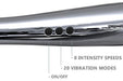 Stimulateur Wand Silvery 30 cm - Tête 55 mm Argenté