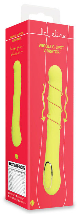 Stimulateur Wiggle G-Spot 17 x 3.5cm Jaune