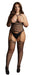 Combinaison Résille STRAPPY Noire