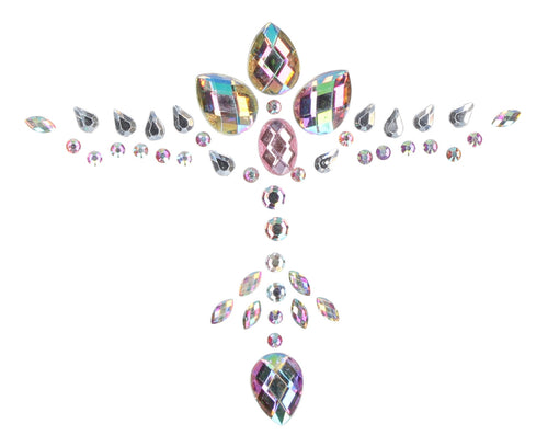 Strass autocollants pour décolleté Dazzling Bling