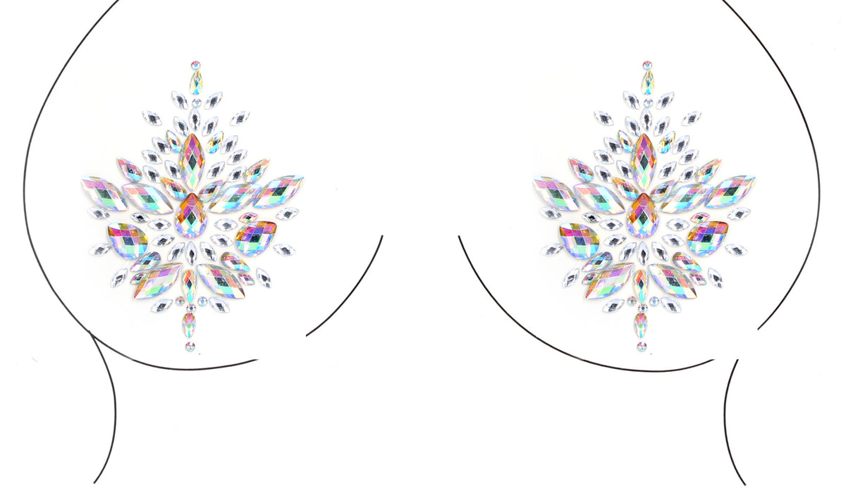 Strass autocollants tétons Dazzling Nipple Bling