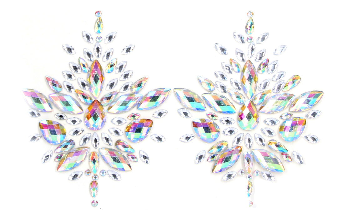 Strass autocollants tétons Dazzling Nipple Bling