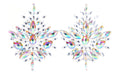 Strass autocollants tétons Dazzling Nipple Bling