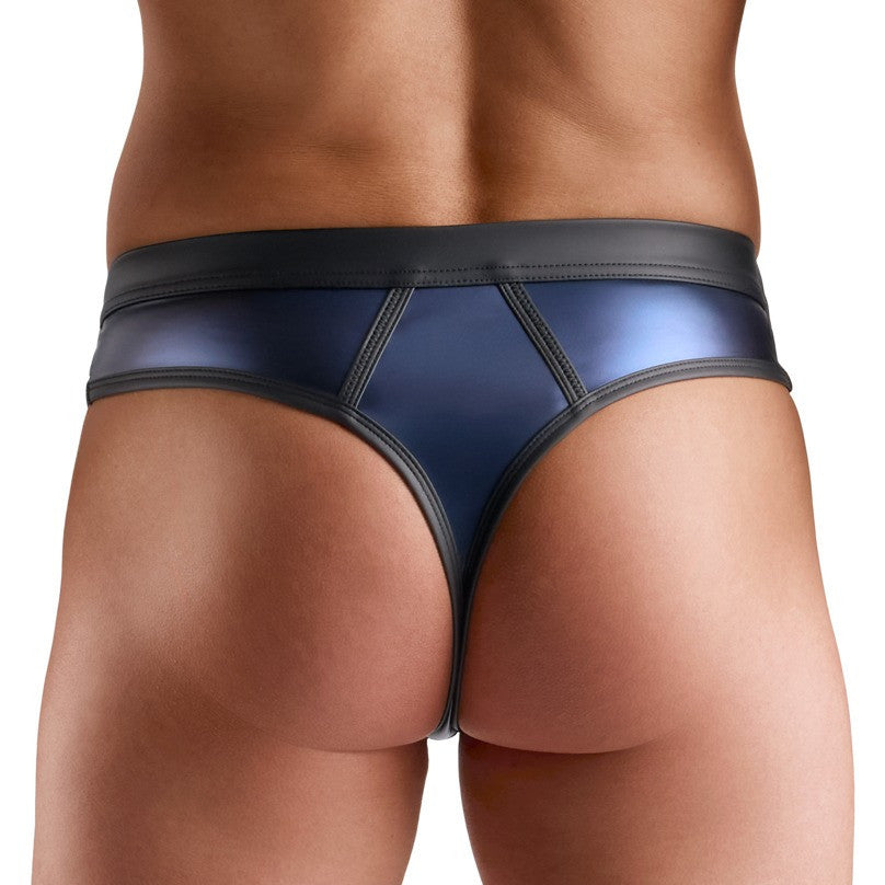 String avec boutons Notto Noir-Bleu