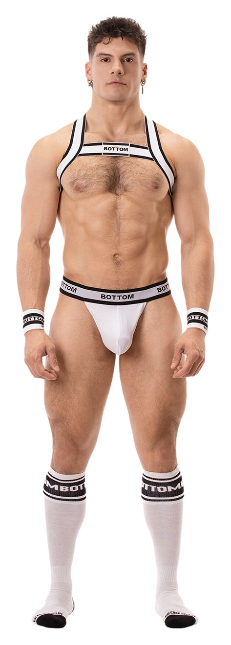 String Cache-sexe Bottom Blanc