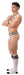 String Cache-sexe Top Blanc
