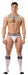 String Cache-sexe Top Blanc