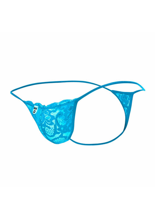 String Dentelle Lace Mob Turquoise