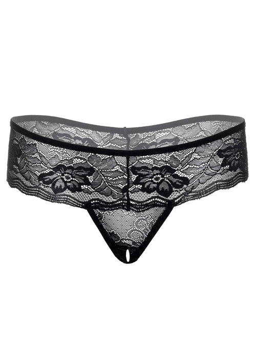 String en dentelle Jane Noir