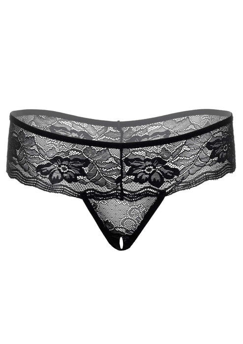 String en dentelle Jane Noir