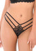 String Lace Straps Noir