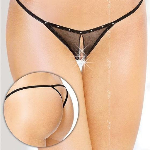 String ouvert Galina Noir