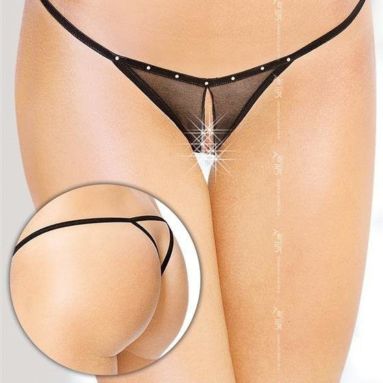 String ouvert Galina Noir