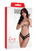 String panty Lucy Noir