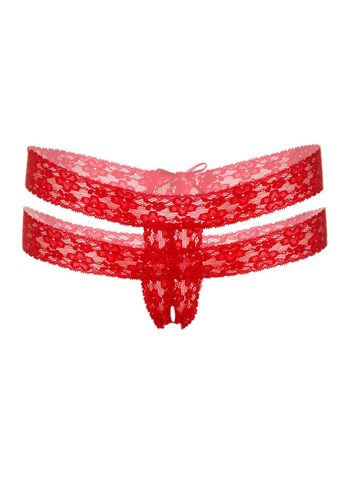 String panty Lucy Rouge