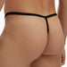 String Visibly Noir pailleté