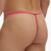 String Visibly Rose pailleté