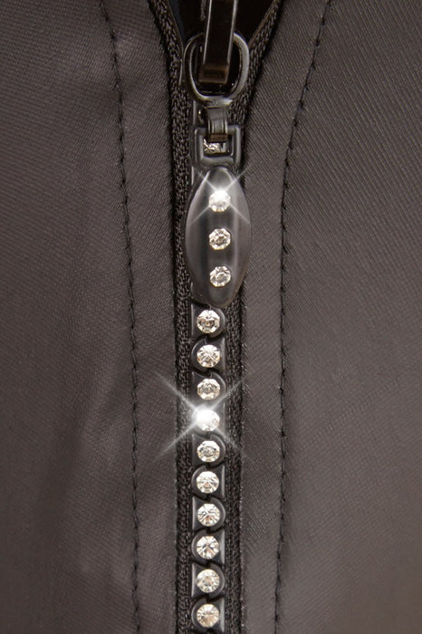 String Zip Fetish Noir