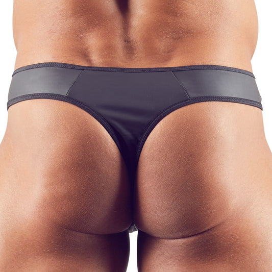 String Zip Fetish Noir