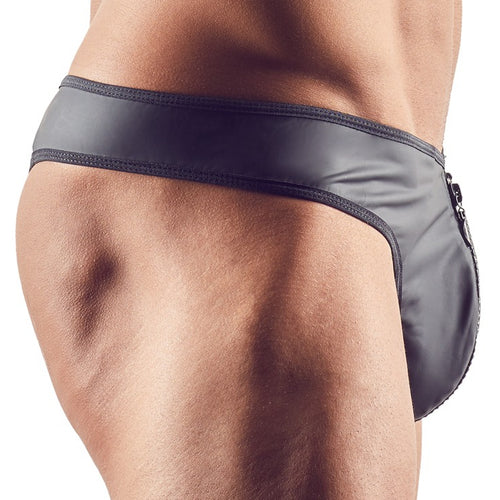 String Zip Fetish Noir