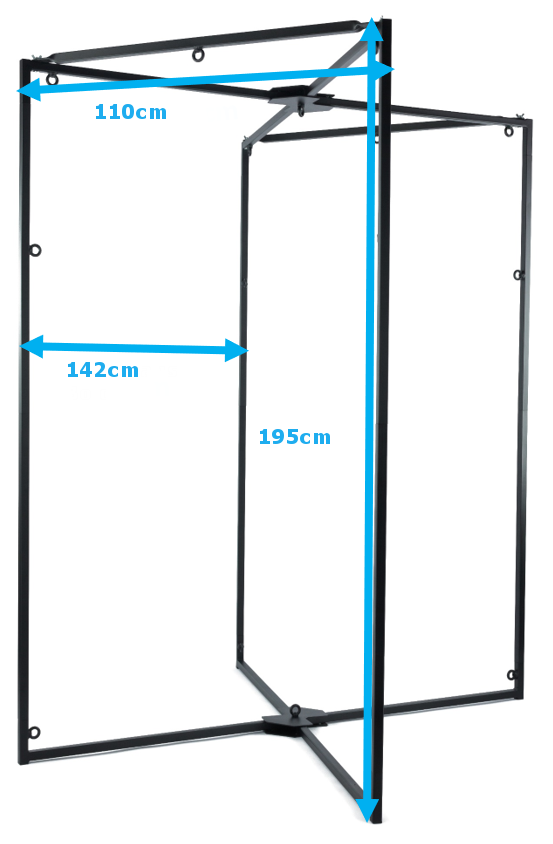 Structure en métal pour Sling Noir
