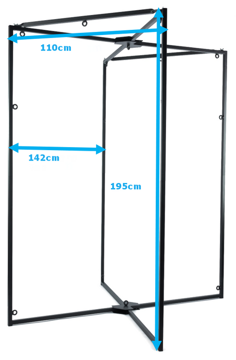 Structure en métal pour Sling Noir