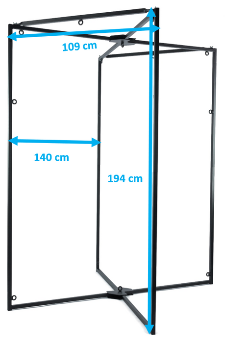 Structure en métal pour Sling Noir