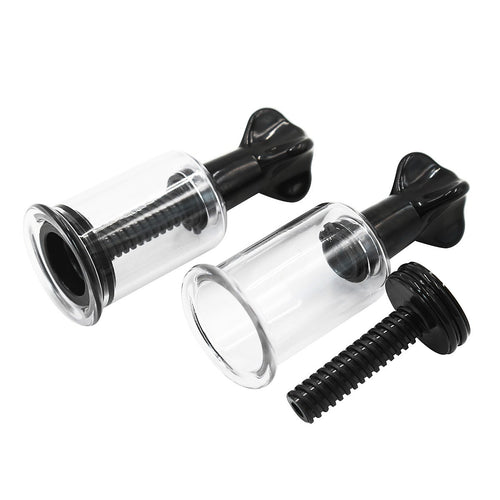 Suce tétons Twist noir 21 mm