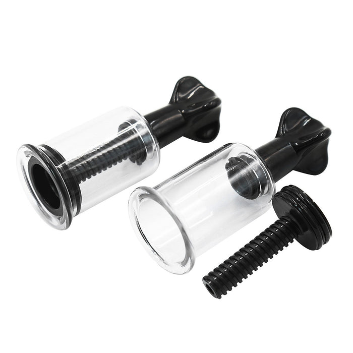 Suce tétons Twist noir 21 mm