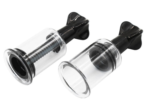 Suce tétons Twist noir 21 mm