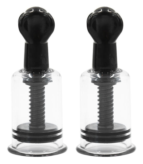 Suce tétons Twist noir 21 mm